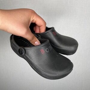 BOBS from Skechers Black Clogs Shoes Comfort Slip‎ On